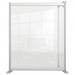 Nobo Premium Plus Clear Acrylic Protective Desk Divider Screen Modular System Extension 800x1000mm 1915497