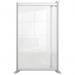 Nobo Premium Plus Clear Acrylic Protective Desk Divider Screen Modular System Extension 600x1000mm 1915498