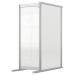 Nobo Premium Plus Clear Acrylic Protective Desk Divider Screen Modular System Extension 400x1000mm 1915499