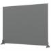 Nobo Impression Pro Desk Divider Screen Felt Surface 1400x1000mm Grey 1915500