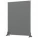 Nobo Impression Pro Desk Divider Screen Felt Surface 800x1000mm Grey 1915502