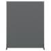 Nobo Impression Pro Desk Divider Screen Felt Surface 800x1000mm Grey 1915502