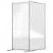 Nobo Premium Plus Clear Acrylic Protective Room Divider Screen Modular System Extension 800x1800mm 1915519