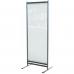 Nobo Premium Plus Clear PVC Free Standing Protective Room Divider Screen 780x2060mm 1915552