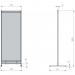 Nobo Premium Plus Clear PVC Free Standing Protective Room Divider Screen 780x2060mm 1915552