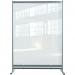 Nobo Premium Plus Clear PVC Free Standing Protective Room Divider Screen 1480x2060mm 1915553