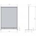 Nobo Premium Plus Clear PVC Free Standing Protective Room Divider Screen 1480x2060mm 1915553