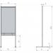 Nobo Premium Plus Clear PVC Free Standing Protective Screen Divider 780x2060mm 1915558