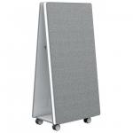 Nobo Move & Meet Mobile Whiteboard and Notice Board Collaboration System 1800x900mm 1915569