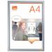 Nobo Impression Pro A4 Poster Frame with Anodised Clip Frame