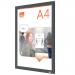 Nobo Impression Pro A4 Poster Frame with Graphite Grey Clip Frame