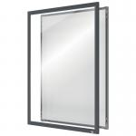 Nobo Impression Pro A3 Poster Frame with Graphite Grey Clip Frame 1915581