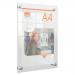 Nobo Premium Plus A4 Clear Acrylic Wall Mounted Poster Frame