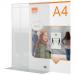 Nobo Premium Plus A4 Clear Acrylic Freestanding Poster Frame