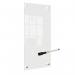 Nobo Small Glass Whiteboard Panel 300x600mm White 1915603