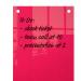 Nobo Small Glass Whiteboard Panel 300x600mm Red 1915605