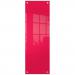 Nobo Small Glass Whiteboard Panel 300x900mm Red 1915606