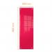 Nobo Small Glass Whiteboard Panel 300x900mm Red 1915606