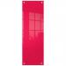 Nobo Small Glass Whiteboard Panel 300x900mm Red