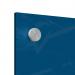 Nobo Small Glass Whiteboard Panel 300x600mm Blue 1915607