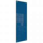 Nobo Small Glass Whiteboard Panel 300x900mm Blue 1915608