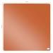 Nobo Mini Magnetic Whiteboard Coloured Tile 360mmx360mm Orange 1915622