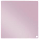 Nobo Mini Magnetic Whiteboard Coloured Tile 360mmx360mm Rose 1915623