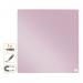 Nobo Mini Magnetic Whiteboard Coloured Tile 360mmx360mm Rose 1915623