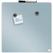 Nobo Mini Magnetic Whiteboard Coloured Tile 360mmx360mm Grey 1915624