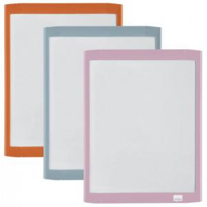 Nobo Mini Magnetic Whiteboard with Coloured Frame 216x280mm Assorted -