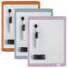 Nobo Mini Magnetic Whiteboard with Coloured Frame 216x280mm Assorted - Outer carton of 6 1915625