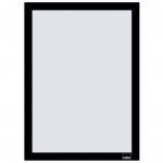 Nobo Self-adhesive Magnetic Poster Frame A4, Black (Pack of 2) 1915697