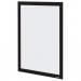 Nobo Self-adhesive Magnetic Poster Frame A4, Black (Pack of 2) 1915697