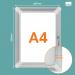 Nobo Premium Plus Lockable A4 Poster Frame 1915733
