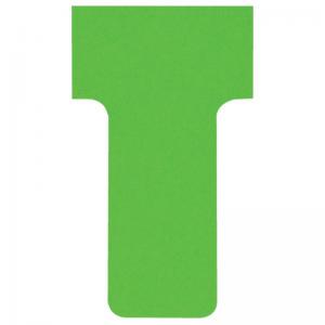 Nobo T-Cards Size 1 Green Pack 100 - Outer carton of 5 2001005