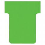 Nobo T-Card Size 1.5 Green (Pack 100) - Outer carton of 5 2001505