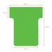 Nobo T-Card Size 1.5 Green (Pack 100) - Outer carton of 5 2001505