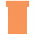 Nobo T-Cards Size 2 Orange (Pack 100) - Outer carton of 5 2002009