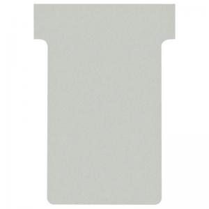 Nobo T-Cards Size 2 Silver Pack 100 - Outer carton of 5 2002010