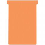 Nobo T-Cards Size 4 Orange (Pack 100) - Outer carton of 5 2004009