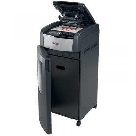 Rexel Optimum AutoFeed+ 600X Automatic Cross Cut Paper Shredder Black 2020600X