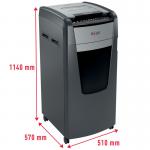 Rexel Optimum Auto Feed+ 750 Sheet Automatic Micro Cut Paper Shredder, £150 Cashback, P5 Security, Large Office Use, 140 Litre Removable Bin, 2020750M 2020750M