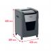 Rexel XP418+ Cross Cut Paper Shredder, Shreds 18 Sheets At Once, P4 Security Level, Jam-Free Technology, Office Use, 45 Litre Pull-Out Bin, Black 2021418XEU