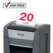 Rexel P420+ Cross Cut Paper Shredder, Shreds 20 Sheets At Once, P4 Security Level, Jam-Free Technology, Office Use, 30 Litre Pull-Out Bin, Black 2021420XEU