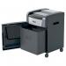 Rexel XP512+ Micro Cut Paper Shredder, Shreds 12 Sheets At Once, P5 Security Level, Jam-Free Technology, Office Use, 45 Litre Pull-Out Bin, Black 2021512MEU