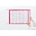 Nobo Aluminium Chart Track Two Rails Upper and Lower For 915mm Planner Chart (Pack 2) 20360