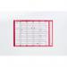 Nobo Aluminium Chart Track Two Rails Upper and Lower For 915mm Planner Chart (Pack 2) 20360