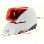 Rapid Supreme Electric Stapler R5050e SilverOrange 20993214