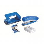 Rexel Mini Stapler, Punch and Staple Extractor Set Assorted Colours  2100069