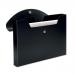 Rexel Optima Job Box Polypropylene Magnetic-seal for 400 Sheets 40mm A4 Black